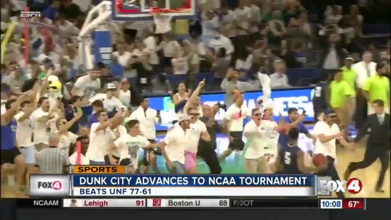 Florida Gulf Coast University Wins Atlantic Sun Tournament