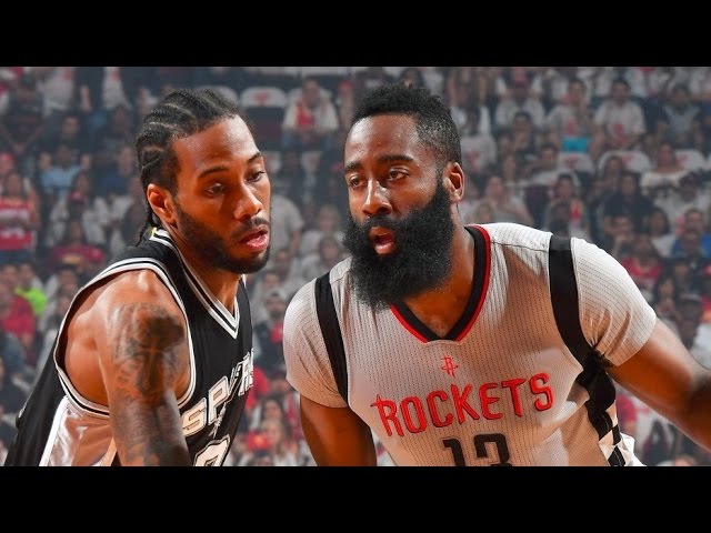 Harden and Rockets Blow Out Spurs in Game 4