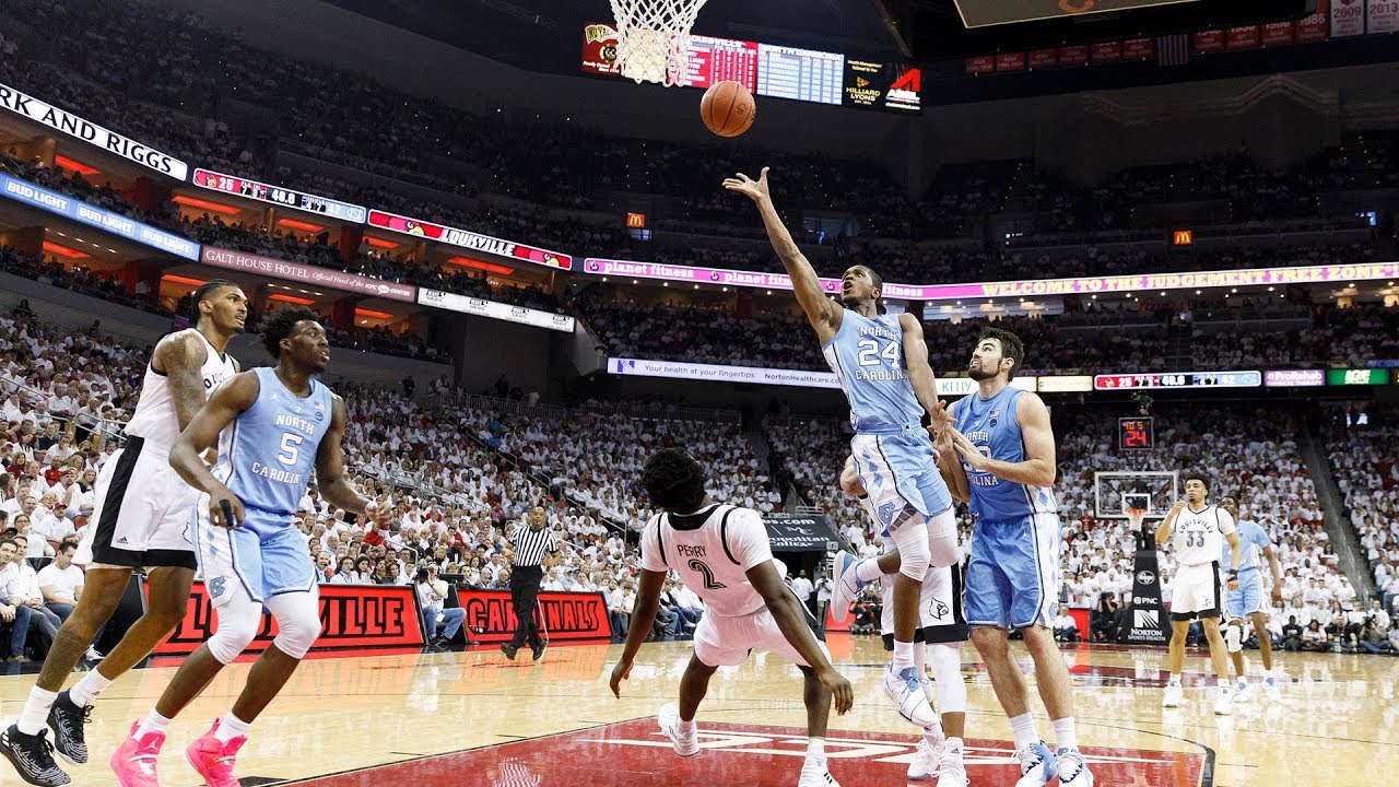 Luke Maye Leads Tarheels Past #15 Louisville